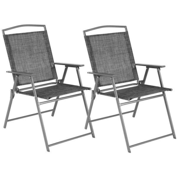 összecsukható kerti székek sydney 55x68x91cm 2 dd-os készlet
