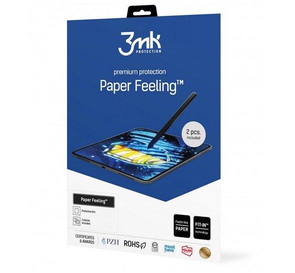 3MK PAPER FEELING képernyővédő fólia 2db (full screen, papír hatás,
0.16mm) ÁTLÁTSZÓ Samsung Galaxy Tab A9 Plus 5G (SM-X216), Galaxy Tab A9 Plus
WIFI (SM-X210)