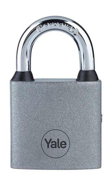 Lock Yale Y111S/38/121/1, akasztás, vas, ezüst, 38 mm, 3 kulcs