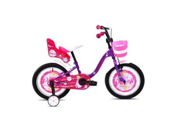 Adria Fantasy 16 gyerek kerékpár Lila-Rózsaszín