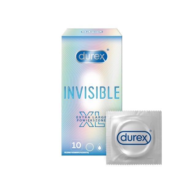 Durex Óvszer Invisible XL 3 db