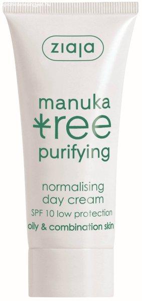 Ziaja Nappali krém SPF 10 normalizáló Manuka Tree Purifying 50 ml