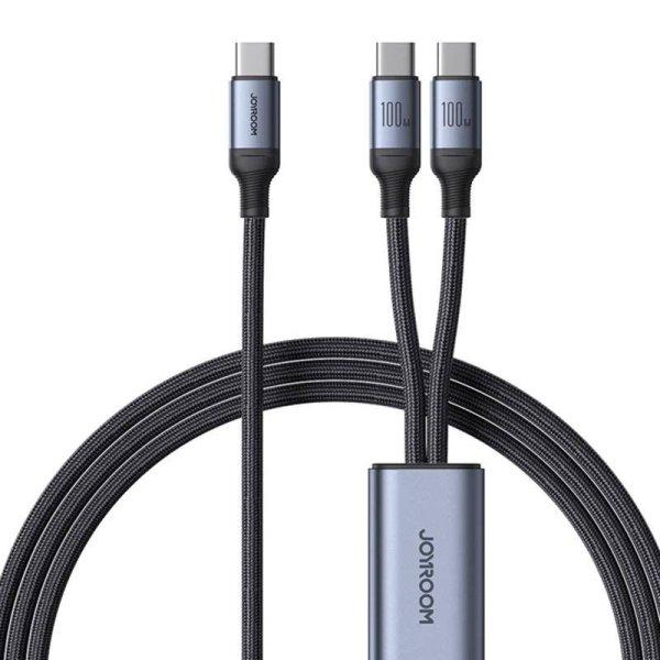 Speedy USB-C kábel 2x USB-C Joyroom SA21-1T2/ 100 W / 1,5 m (fekete)