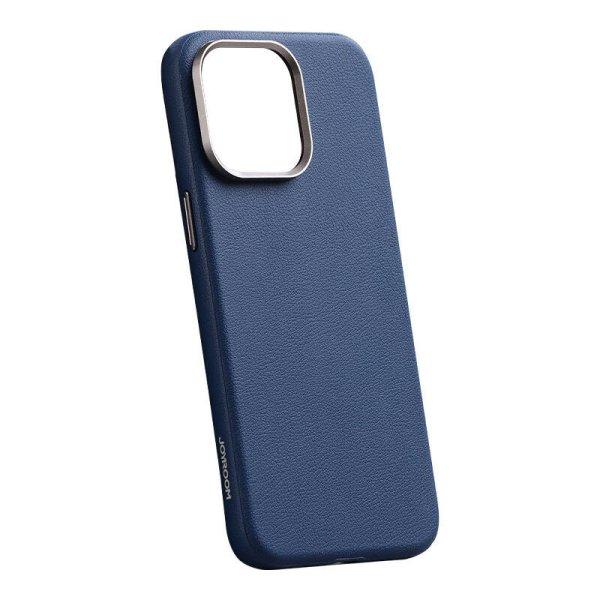 Mágneses védő telefontok Joyroom JR-BP007 iPhone 15 Pro Max telefonhoz (kék)
