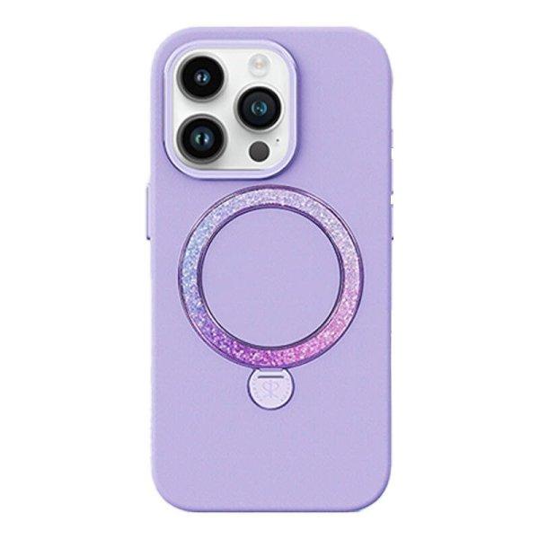 Joyroom PN-15L2 Case Dancing Circle iPhone 15 Pro készülékhez (lila)