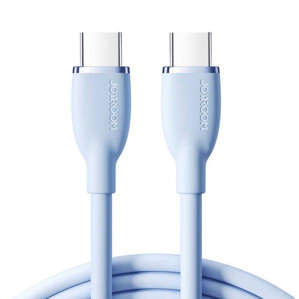 Színes kábel 100 W USB C USB C SA29-CC5 / 100 W / 1,2 m (kék)
