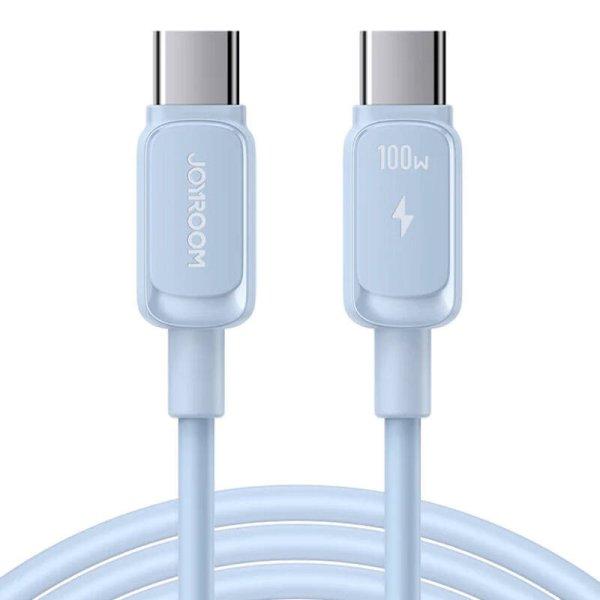 S-CC100A14 kábel 100 W USB C – USB C Joyroom / 100 W / 1,2 m (kék)