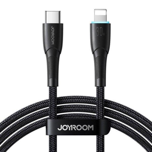 Joyroom SA32-CL3 Starry USB-C kábel - Lightning 30W 1m fekete