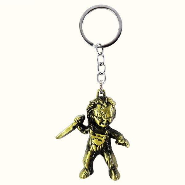 Chucky kulcstartó, bronz