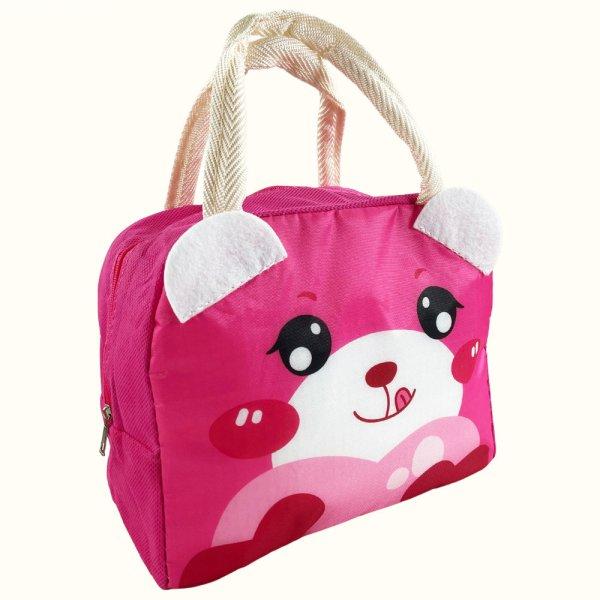 Gyerek táska maci, rózsaszín