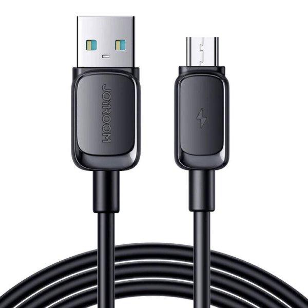 S-AM018A14 2,4A USB-kábel a Micro Joyroomhoz / 2,4A/2m (fekete)