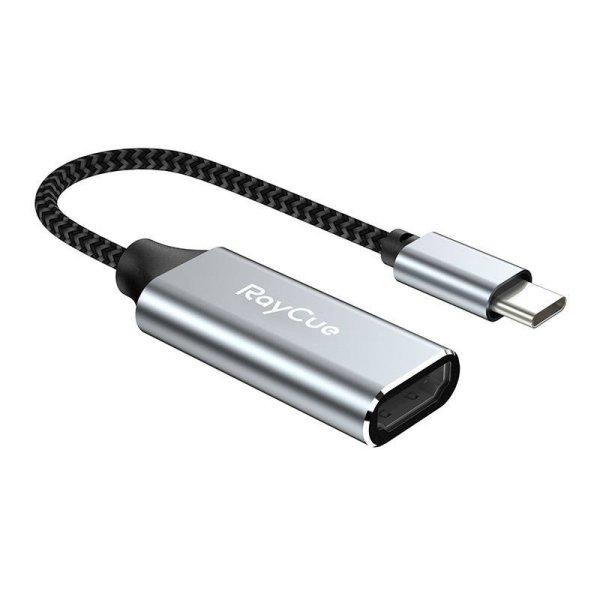 RayCue USB-C – HDMI 4K60Hz adapter (szürke)