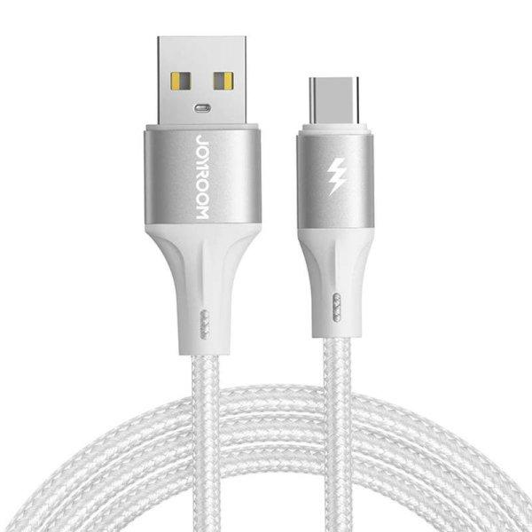 Light-Speed ?USB kábel USB-C SA25-AC3 / 3A / 1,2 m (fehér)