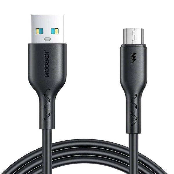Kábel Flash töltés USB-ből Micro Joyroom SA26-AM3/ 3A / 1m (fekete)
