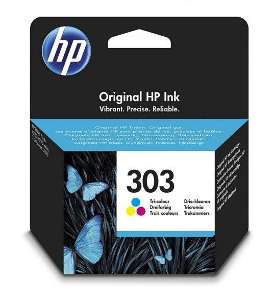 HP T6N01AE Tintapatron Color 165 oldal kapacitás No.303