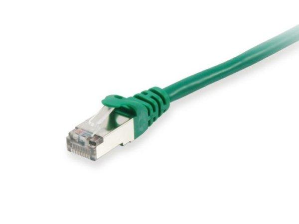 Equip EQUIP605547 SFTP patch kábel, cat6, LSOH, duplán árnyékolt, zöld, 0,5
m