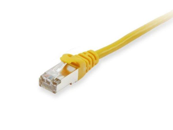 Equip EQUIP605561 SFTP patch kábel, cat6, LSOH, duplán árnyékolt, sárga, 2
m