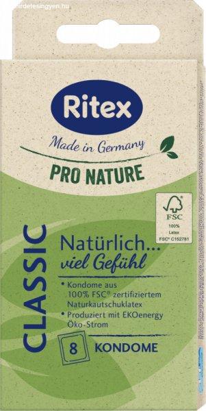Ritex pro nature classic óvszer 8 db