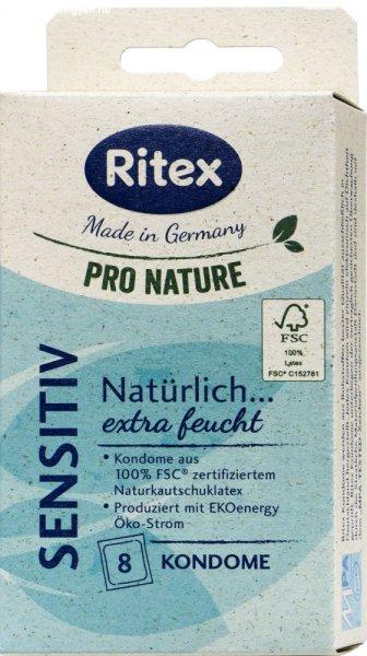 Ritex pro nature sensitiv óvszer 8 db