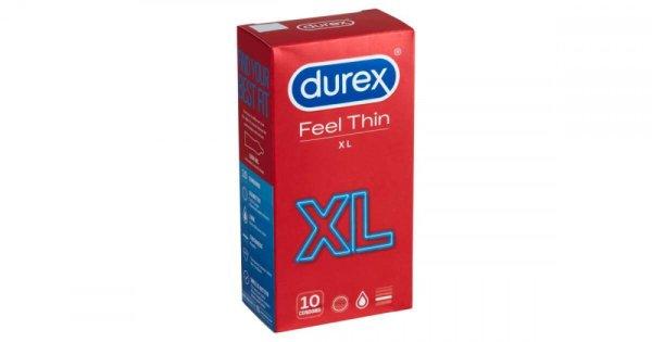Durex Feel Thin XL - élethű érzés óvszer (10db)