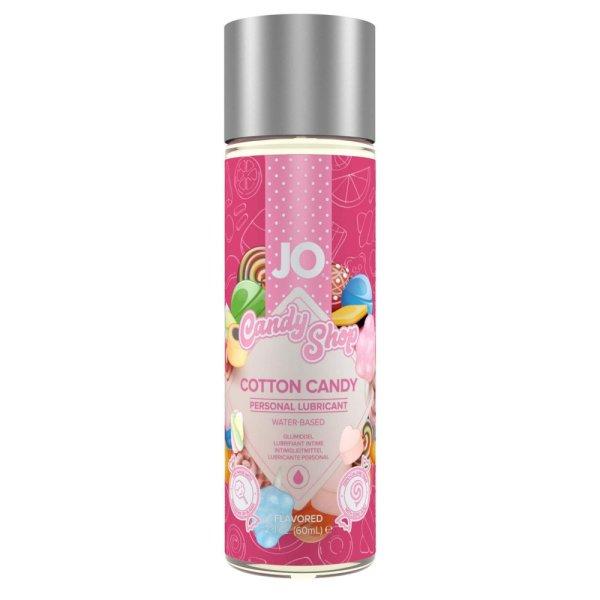 JO Candy Shop Cotton Candy - vízbázisú síkosító - vattacukor (60 ml)