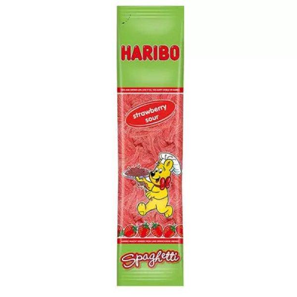 Haribo 200G Spaghetti Strawberry Sour