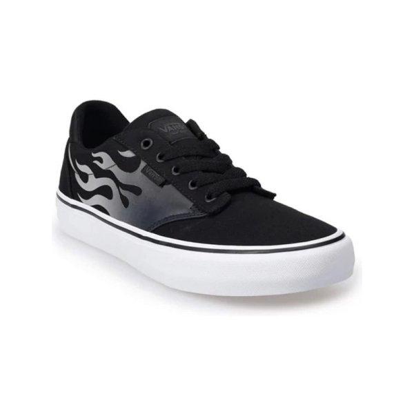 VANS-MN Atwood Deluxe faded flame/black/white Fekete 43