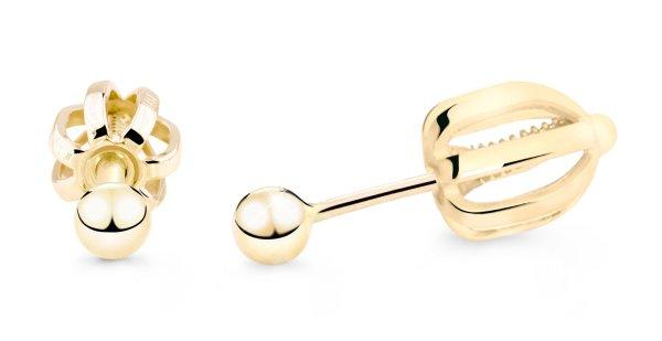 Cutie Jewellery Minimalista fülbevaló sárga aranyból
Z5013-30-X-1
