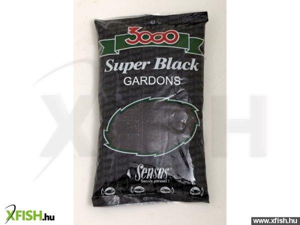 Sensas 3000 Super Black Etetőanyag 1 Kg Gardons Bodorkára