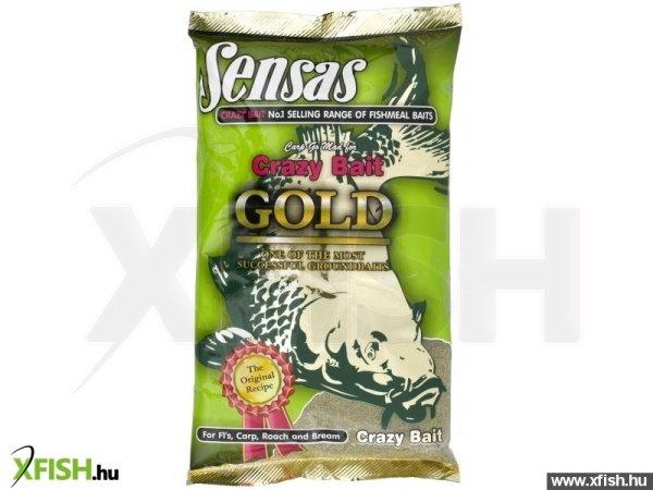 Sensas Crazy Bait Pontyozó Etetőanyag 1 Kg Gold