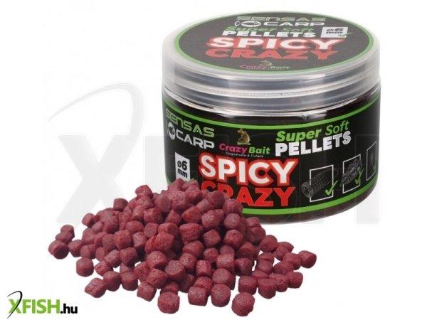 Sensas Super Soft Puha Method Pellet Fűszeres 4mm 60Gr