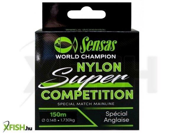 Sensas Anglaise Super Competition Monofil Match & Feeder Zsinór 150M 0,203Mm