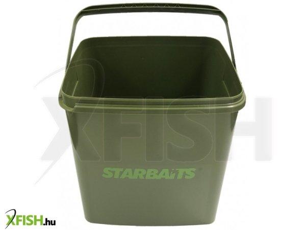 Starbaits Square Bucket Horgász Vödör 21L + Fedél