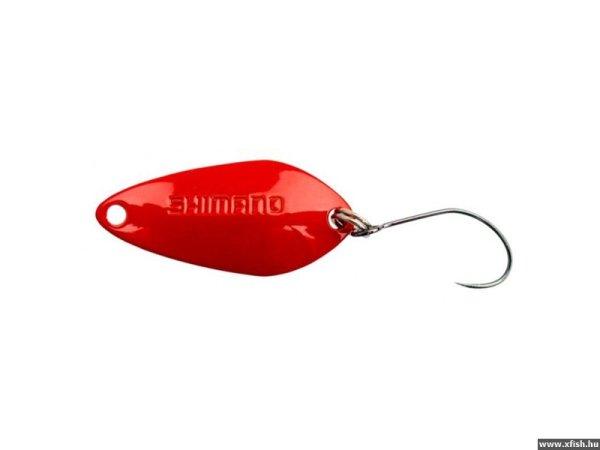 Shimano Cardiff Search Swimmer Villantó Red 25mm 1,8g 1db/csomag