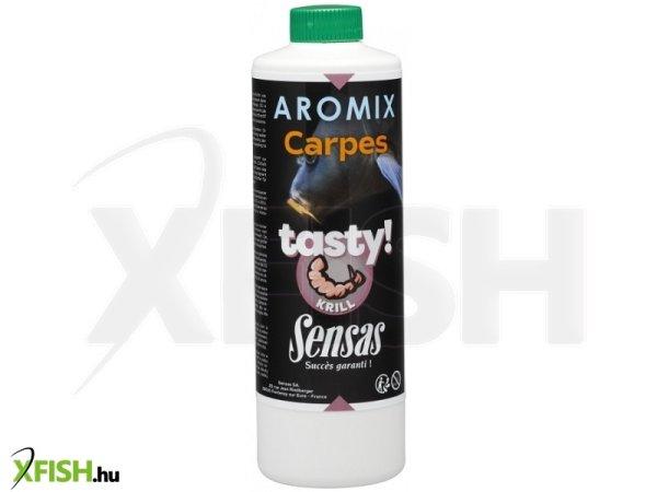 Sensas Attraktor Aromix Carp Tasty Liquid Krill Rákos 500ml