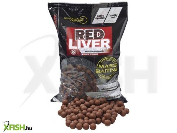 Starbaits Mass Baiting Bojli Red Liver Fűszer Máj 3000 g 14 mm