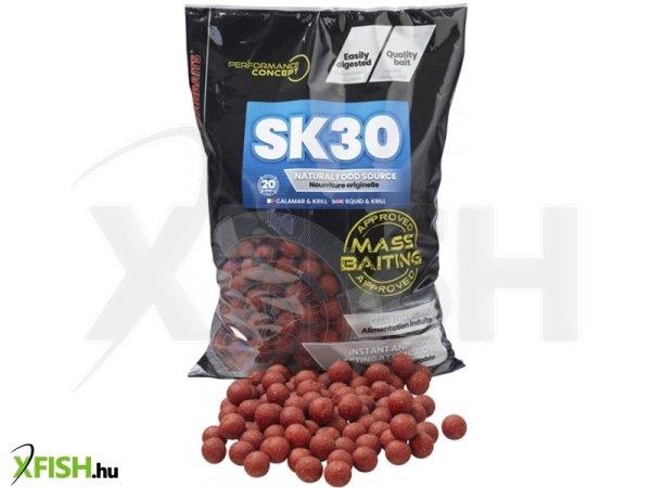 Starbaits Mass Baiting Bojli Sk30 Tintahal Krill 3000 g 24 mm