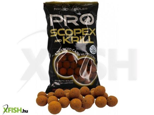 Starbaits Pro Bojli Scopex Krill Gyümölcs Rák 800 g 20 mm