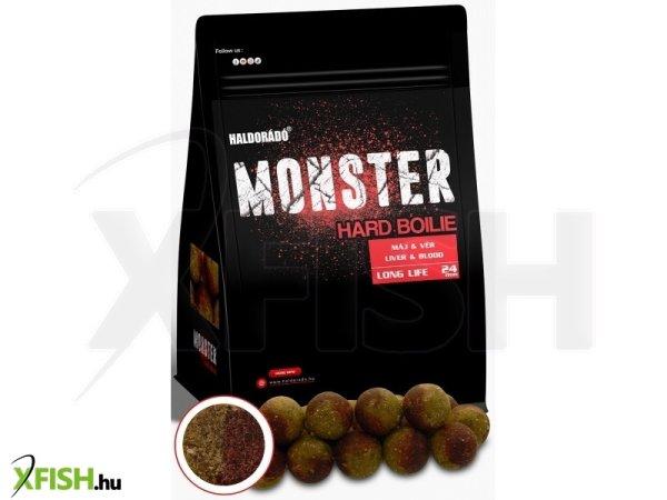 Haldorádó Monster Hard Boilie 24+ - Máj & Vér 700g