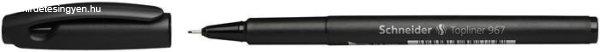 Tűfilc, 0,4 mm, SCHNEIDER "Topliner 967", fekete