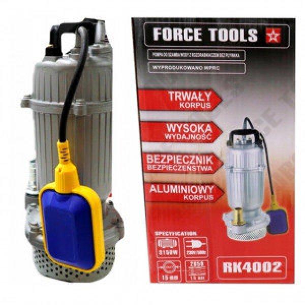 Force Tools alumínium szennyvíz szivattyú RK4002