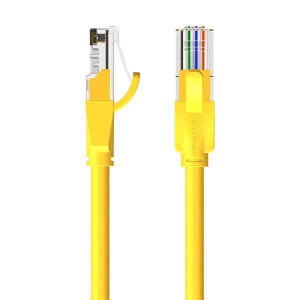 UTP cat.6 hálózati kábel Szellőztetés IBEYF 1 m (sárga)