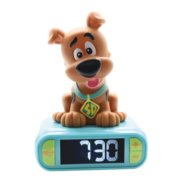 Digitális ébresztőóra Scooby Doo 3D éjszakai lámpával Lexibook
