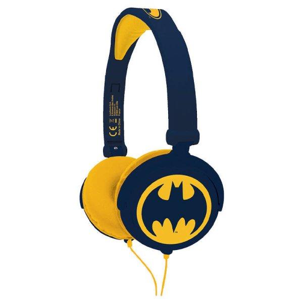 Összecsukható fejhallgató Batman Lexibook