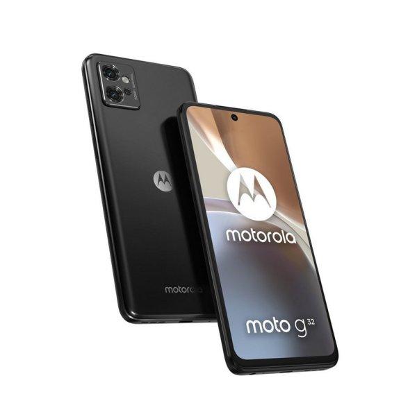 Motorola Moto G32 8/256 GB Dual SIM kártyafüggetlen érintős mobiltelefon,
szürke (Mineral Grey)