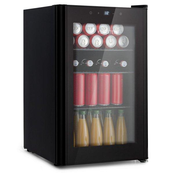 Klarstein Beercave 70, hűtőszekrény, 70 liter, 3 polc, háromszorosan
szigetelt üvegajtó, érintős