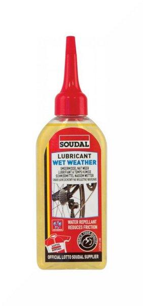 Soudal Wet Weather (nedves időben) kerékpár lánc kenőolaj 100ml