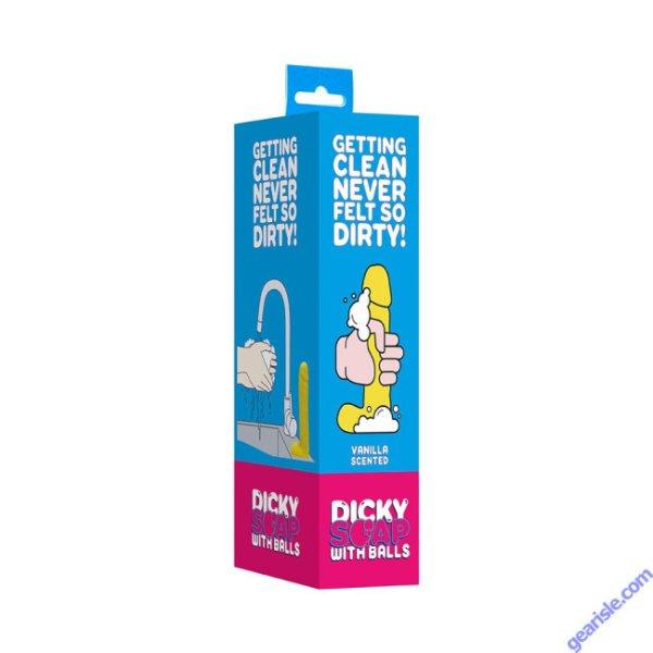 Dicky - szappan pénisz herékkel - vanília (210g)