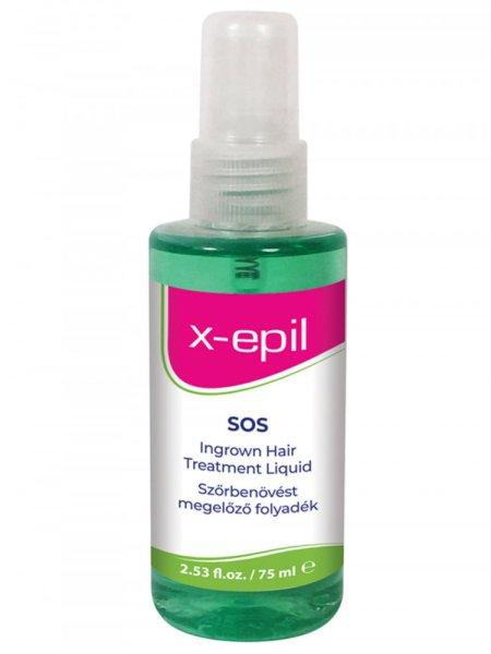 X-Epil SOS - szőrbenövést megelőző folyadék (75ml)