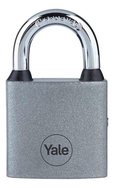 Lock Yale Y111S XXXKinky125/1, akasztás, vas, ezüst, 50 mm, 3 kulcs